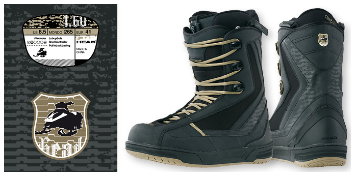 head snowboard boots